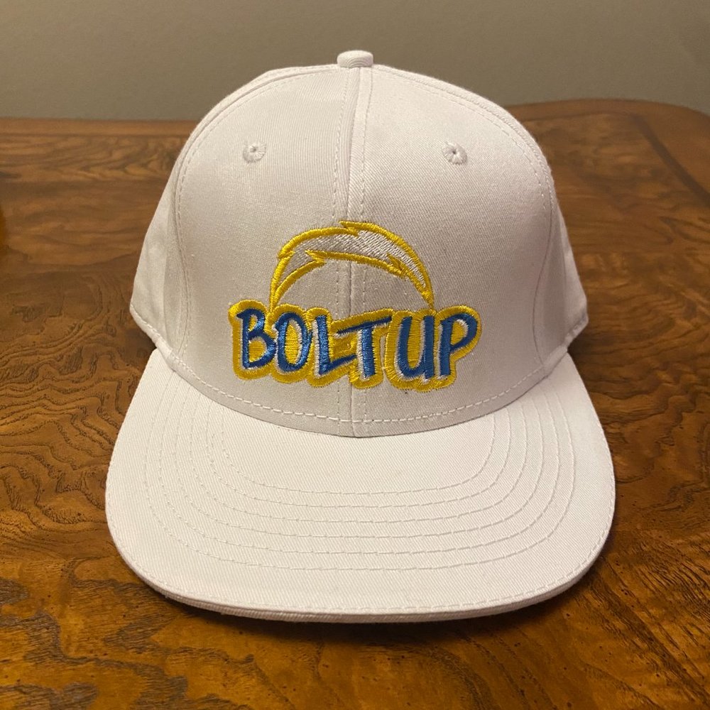 Official NFL Retro "Bolt Up" Los Angeles Chargers Snap-Back Baseball Cap